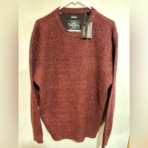 XXL Men’s Buffalo David Bitton Dark Heather Red Crew Neck Sweater